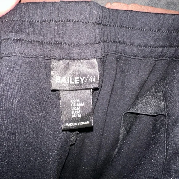 Bailey 44 Black Wide Leg Pants with High Waist - Picture 4 of 6